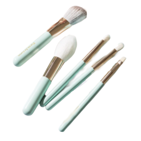 NUSVAN - Ensemble de pinceaux de maquillage - Mint - 5pièces