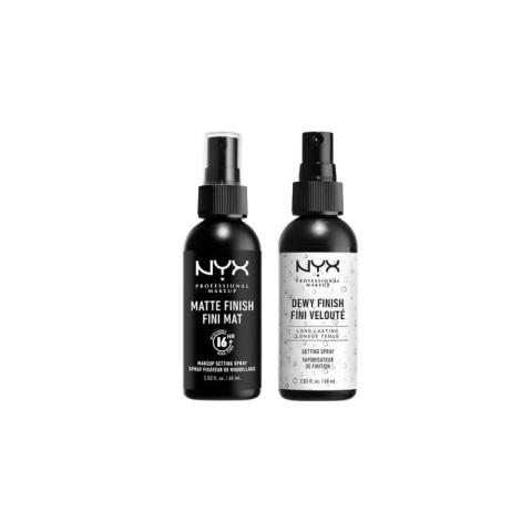 NYX - Hero Makeup Setting Spray Dewy + Matte Set