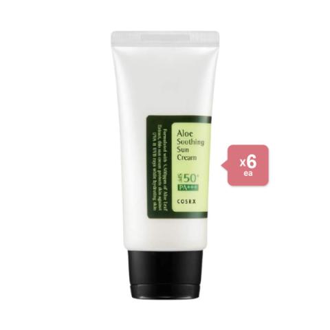 [Offres] COSRX Aloe Soothing Crême solaire (6ea) Set