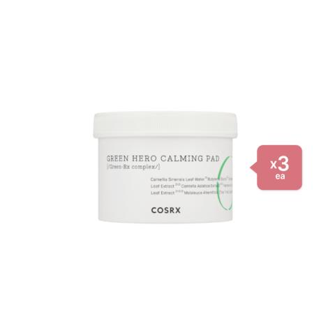 [Offres] COSRX Green Hero Calming Pad (3ea) Set - One Step