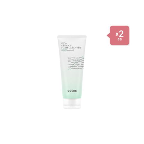 [Offres] COSRX Pure Fit Cica Creamy Foam Cleanser - 150ml (2ea) Set