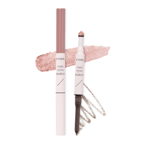 [Offres] Etude House - Cute Eyes Maker - 0.1g + 0.5g - Champagne Nude