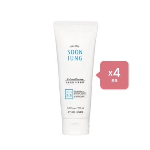 [Offres] Etude House - Soon Jung 5.5 Foam Cleanser - 150ML - White
