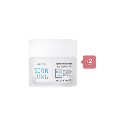 [Offres] Etude House Soon Jung Hydro Barrier Cream - 75ml (2ea) Set