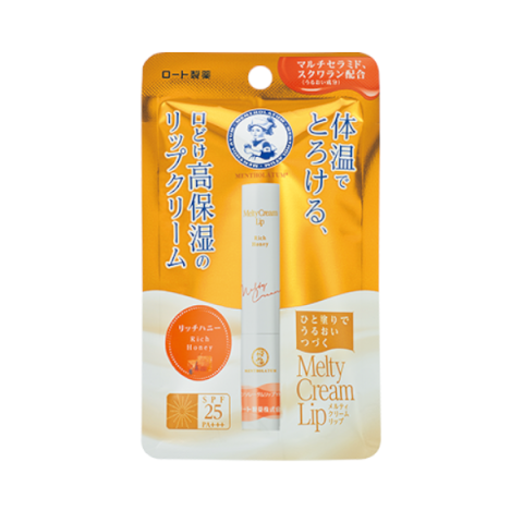 [Offres] Rohto Mentholatum - Melty Cream Lip SPF25/PA+++ - Rich Honey