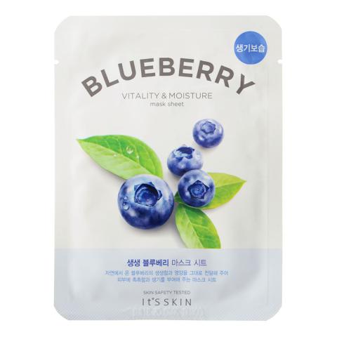 [Offres]It's Skin - Le frais, Feuille de masque - Myrtille - 1pièce