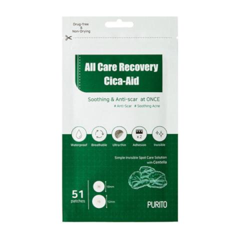 [Offres]PURITO - All Care Recovery Cica-Aid - 51pièces