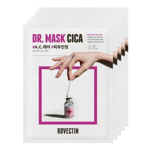 [Offres]ROVECTIN - Skin Essentials Dr. Mask Cica Pack - 5pièces