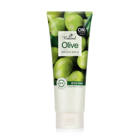 ON THE BODY - The Natural Olive Mousse nettoyante - 200g ON THE BODY - The Natural Olive Mousse nettoyante - 200g