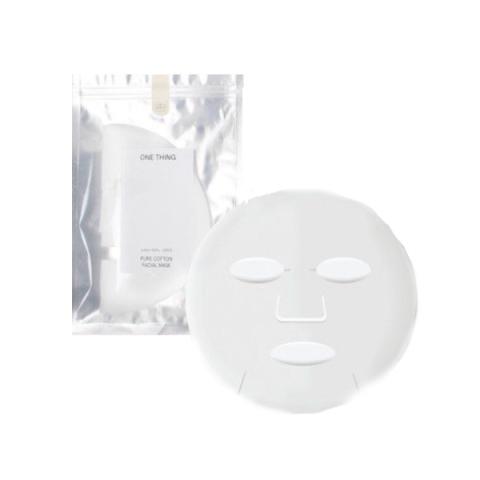 ONE THING - Masque facial pur coton - 20pièces ONE THING - Masque facial pur coton - 20pièces