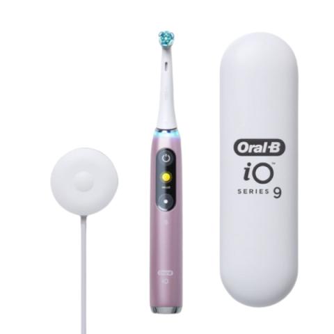 Oral-B - Brosse à dents électrique iO Series 9 - 1set - Rose Quartz