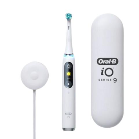 Oral-B - Brosse à dents électrique iO Series 9 - 1set - White...