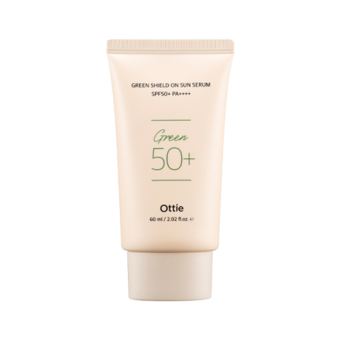 Ottie - Green Shield On Sun Sérum SPF50+ PA++++ - 60ml