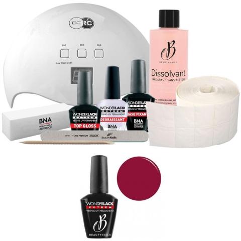 Pack Beauty Nails + Lampe 48 watts Wonderlack Extrême Beautynails WLE157 - Cheyenne