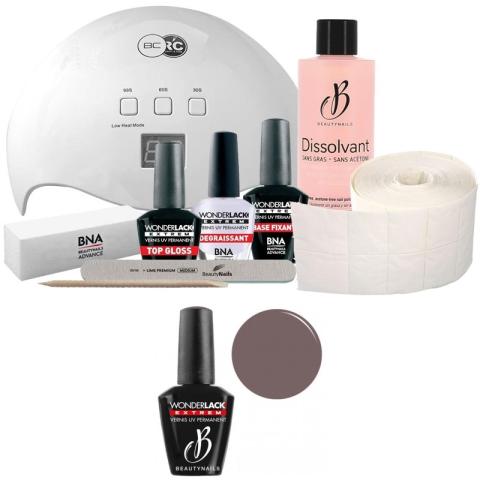 Pack Beauty Nails + Lampe 48 watts Wonderlak extrême Beautynails CAPRICIOUS WLE102