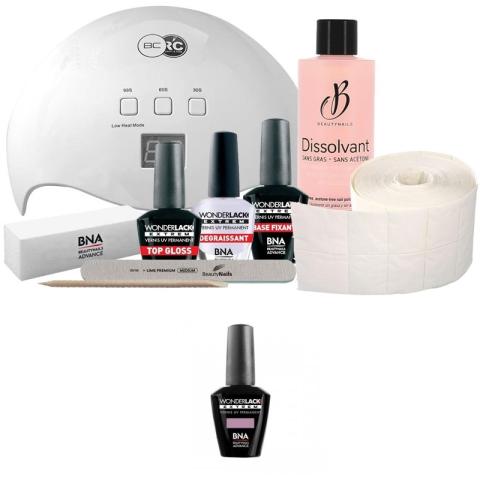 Pack Beauty Nails + Lampe 48 watts Wonderlak extrême Beautynails LOVELY LAYETTE WLE038 Pack Beauty Nails + Lampe 48 watts Wonderlak extrême Beautynails LOVELY LAYETTE WLE038