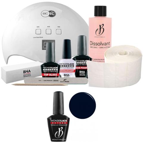 Pack Beauty Nails + Lampe 48 watts Wonderlak extrême Beautynails Opera Punk WLE138 Pack Beauty Nails + Lampe 48 watts Wonderlak extrême Beautynails Opera Punk WLE138