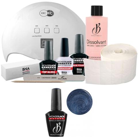 Pack Beauty Nails + Lampe 48 watts Wonderlak extrême Beautynails ROYAL ROCK'S WLE112 Pack Beauty Nails + Lampe 48 watts Wonderlak extrême Beautynails ROYAL ROCK'S WLE112