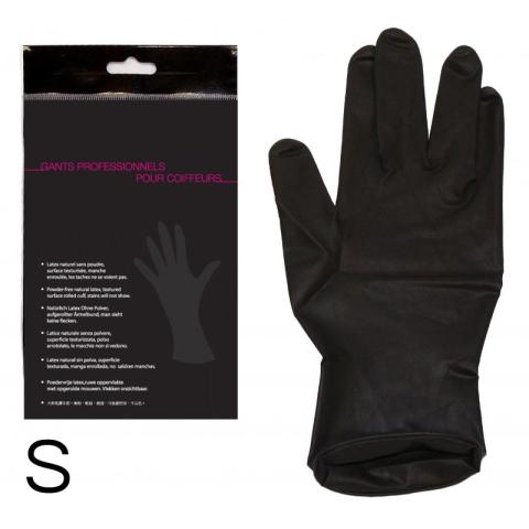 Paire de gants en latex noirs S JACQUES SEBAN