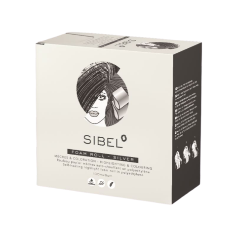 Papier mèches Hight Light argent 100m Sibel