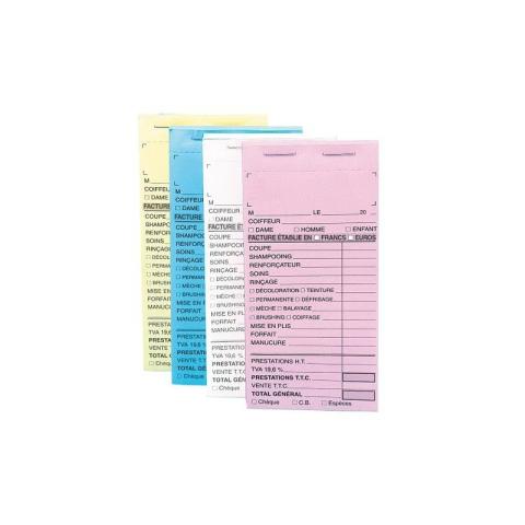 Paquet de 10 carnets Caisse Blanc sans numéro