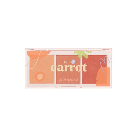 peripera - All Take Mood Palette de joues - 5g X 3 - #02 Fall in...