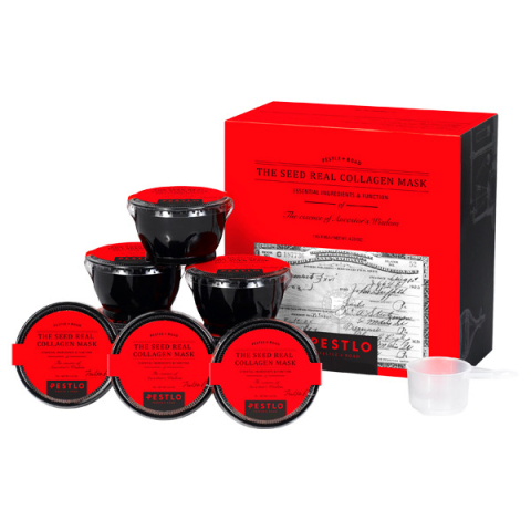 PESTLO - Masque au collagène The Seed Real - 8pièces PESTLO - Masque au collagène The Seed Real - 8pièces