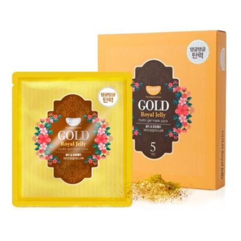 PETITFEE - Koelf Gold & Royal Jelly Mask Pack - 5pièces PETITFEE - Koelf Gold & Royal Jelly Mask Pack - 5pièces