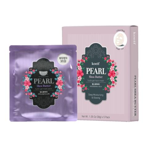 PETITFEE - Koelf Pearl & Shea Butter Hydrogel Pack de masques -...