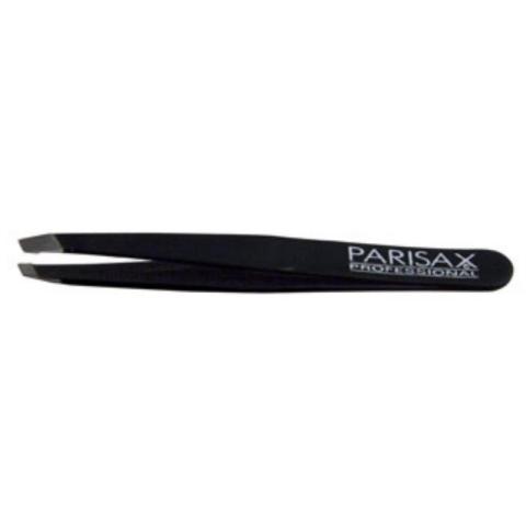 Pince à epiler oblique noire Parisax
