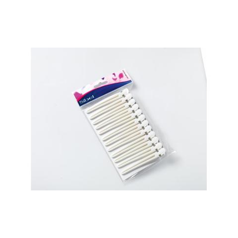 Pinces Séprare Mèches alu/Plastique Blanches Pinces Séprare Mèches alu/Plastique Blanches
