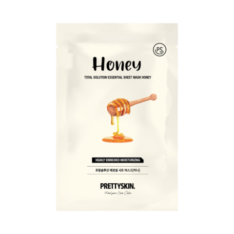 Pretty Skin - Total Solution Essential Sheet Mask - 1pièce - Honey