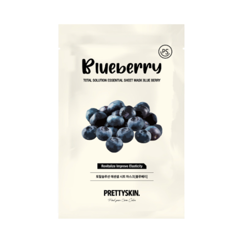 Pretty Skin - Total Solution Masque en tissu Essentiel - 1pièce -...