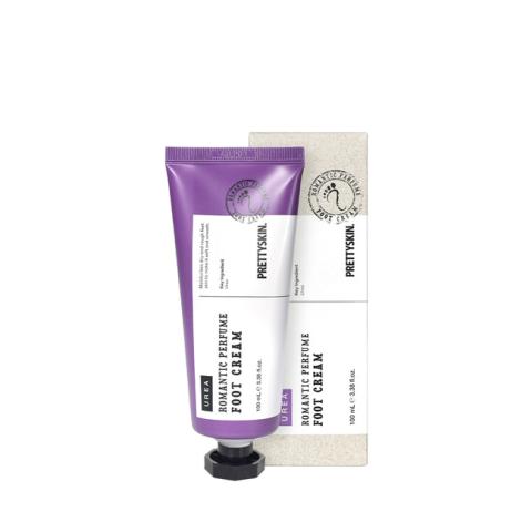 PRETTYSKIN - Crème pour les pieds au parfum romantique - Urée - 100ml