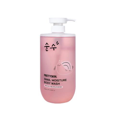 PRETTYSKIN - Gel douche hydratant à l'escargot - 1000ml