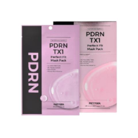 PRETTYSKIN - Masque en feuille PDRN TX1 Perfect Fit - 25ml * 10ea