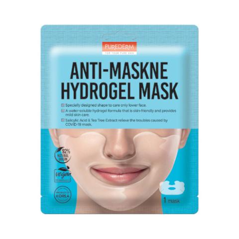 PUREDERM - Anti-Maskne Masque Hydrogel - 1pièce PUREDERM - Anti-Maskne Masque Hydrogel - 1pièce