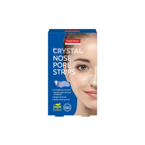 PUREDERM - Bandes de pores de nez en cristal - 6 strips/pack PUREDERM - Bandes de pores de nez en cristal - 6 strips/pack