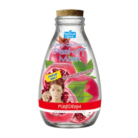 PUREDERM - Deep Cleansing Masque Peel-Off - 10g - Pomegranate