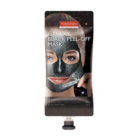 PUREDERM - Galaxie, Peel-off Masque Noir - 30g - 1pièce