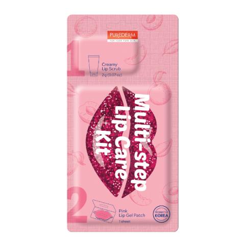 PUREDERM - Kit de soins des lèvres en plusieurs étapes -...