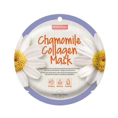 PUREDERM - Masque Cercle - Chamomile Collagen - 1pièce PUREDERM - Masque Cercle - Chamomile Collagen - 1pièce