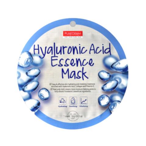 PUREDERM - Masque Cercle - Hyaluronic Acid Essence - 1pièce