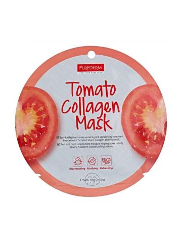 PUREDERM - Masque Cercle - Tomato Collagen - 1pièce PUREDERM - Masque Cercle - Tomato Collagen - 1pièce