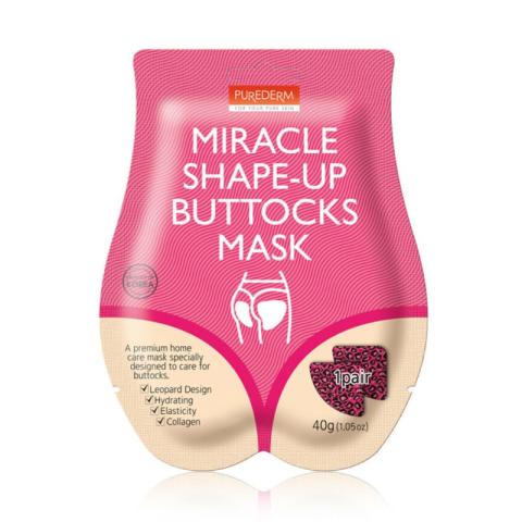 PUREDERM - Masque fessier reconstituant Miracle - 1 paire