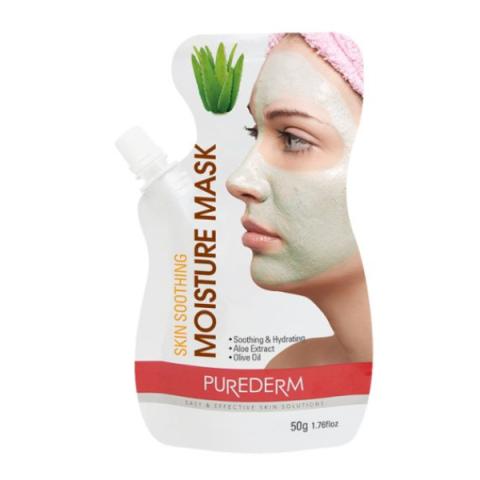 PUREDERM - Masque hydratant apaisant pour la peau Aloe - Bec - 50g