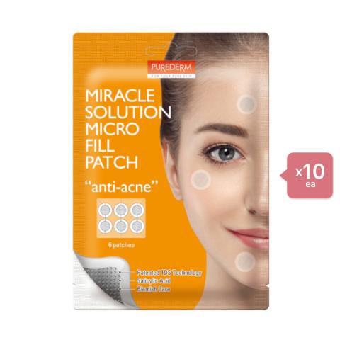 PUREDERM Miracle Solution Micro Fill patch - Anti-acne - 6 patches PUREDERM Miracle Solution Micro Fill patch - Anti-acne - 6 patches