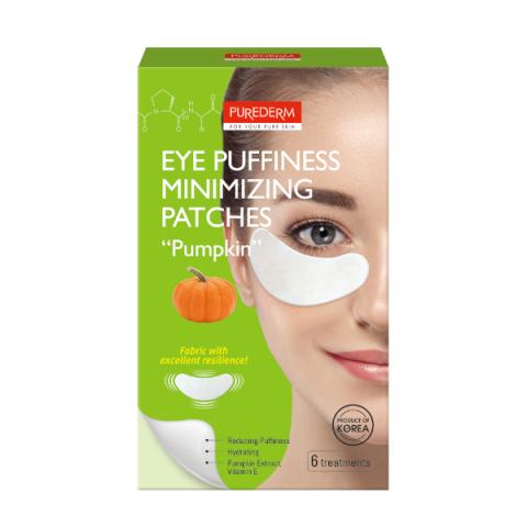 PUREDERM - Patchs minimisant les poches pour les yeux 'PUMPKIN' -...