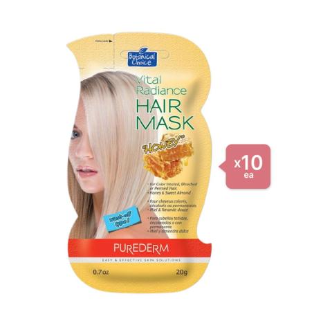 PUREDERM - Set Vital Radiance Hair Mask (10ea)