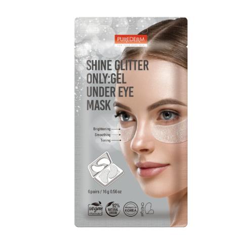 PUREDERM - Shine Glitter UNIQUEMENT: gel sous le masque pour les...